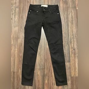 Garage Black Low rise Jean Size 01
